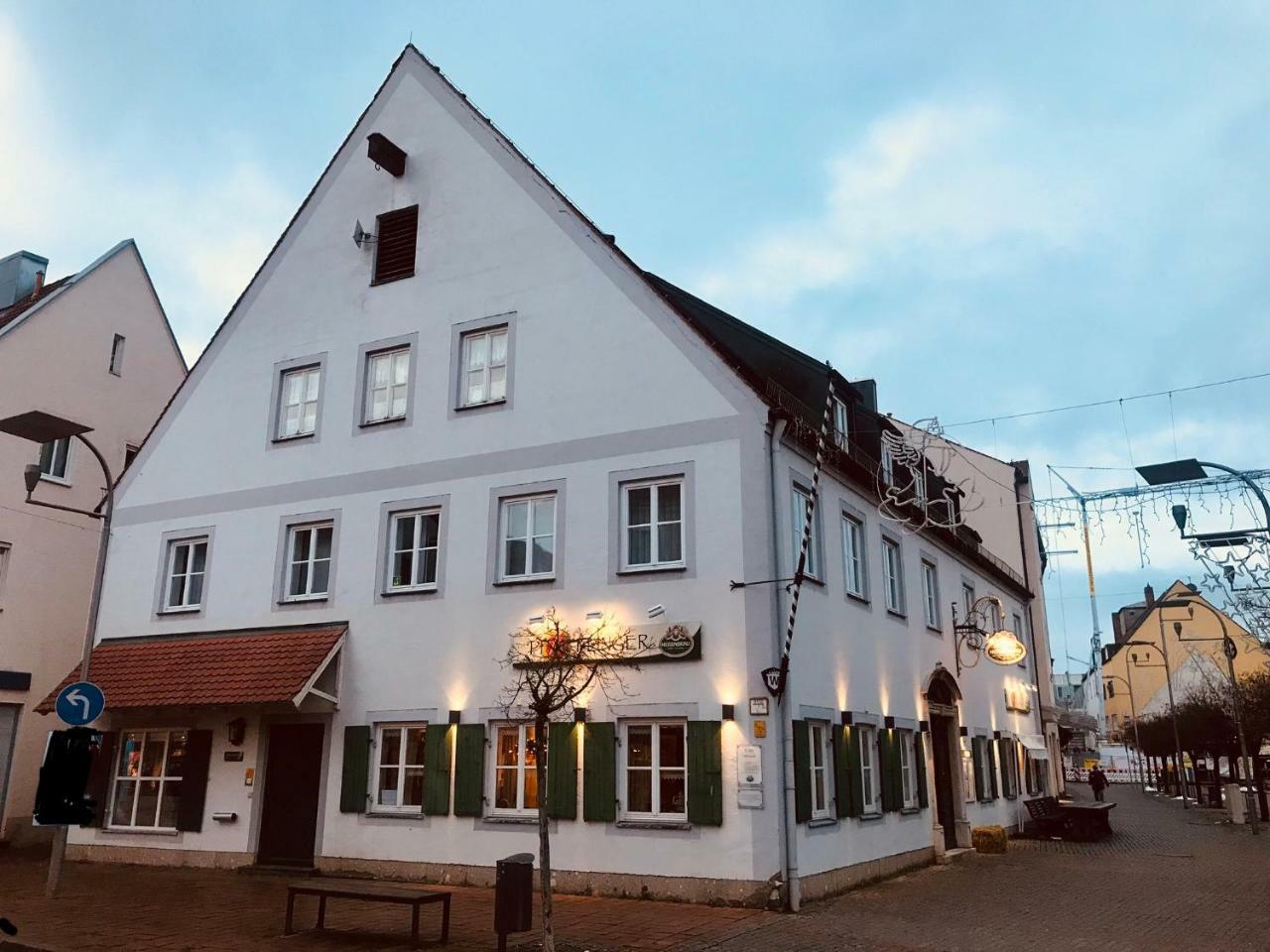 Gasthaus Pfafflinger Neuburg an Der Donau Exterior foto